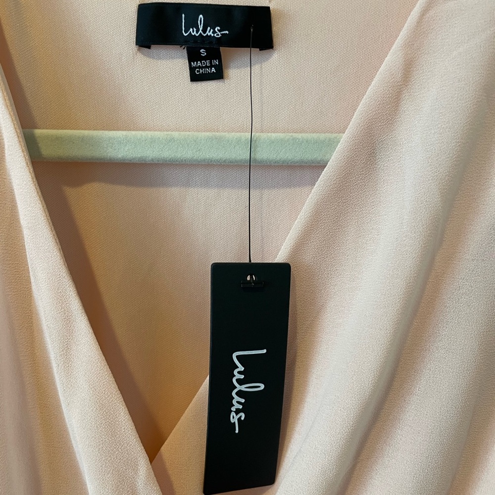 Lulus Blush Pink Maxi Dress! - Picture 4 of 6